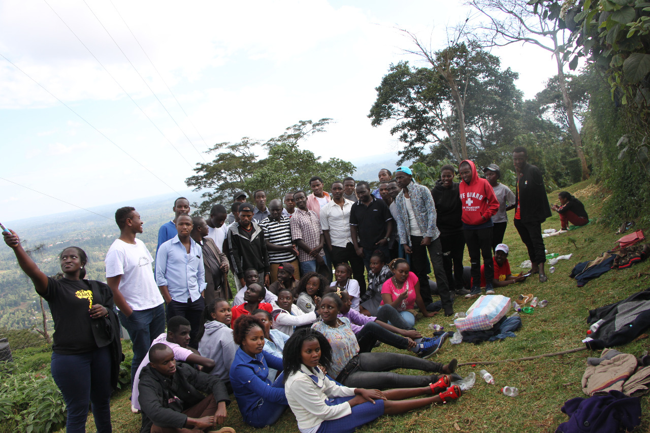 Wangechi With Fellows